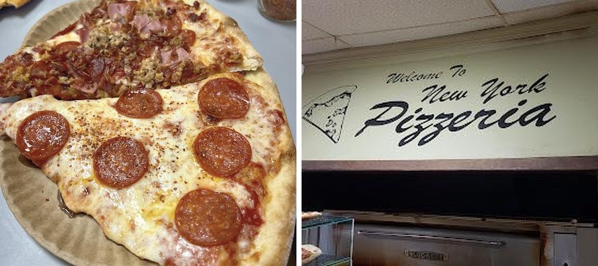 Joe's New York Pizzeria Menu